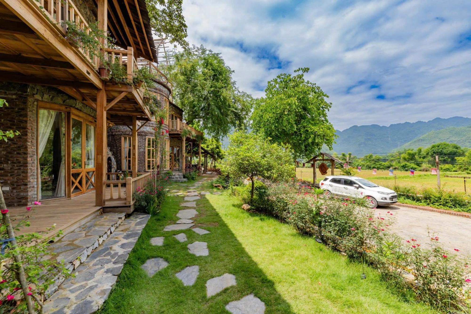 Mai Chau 4 Seasons Bungalow & Hotel ภายนอก รูปภาพ