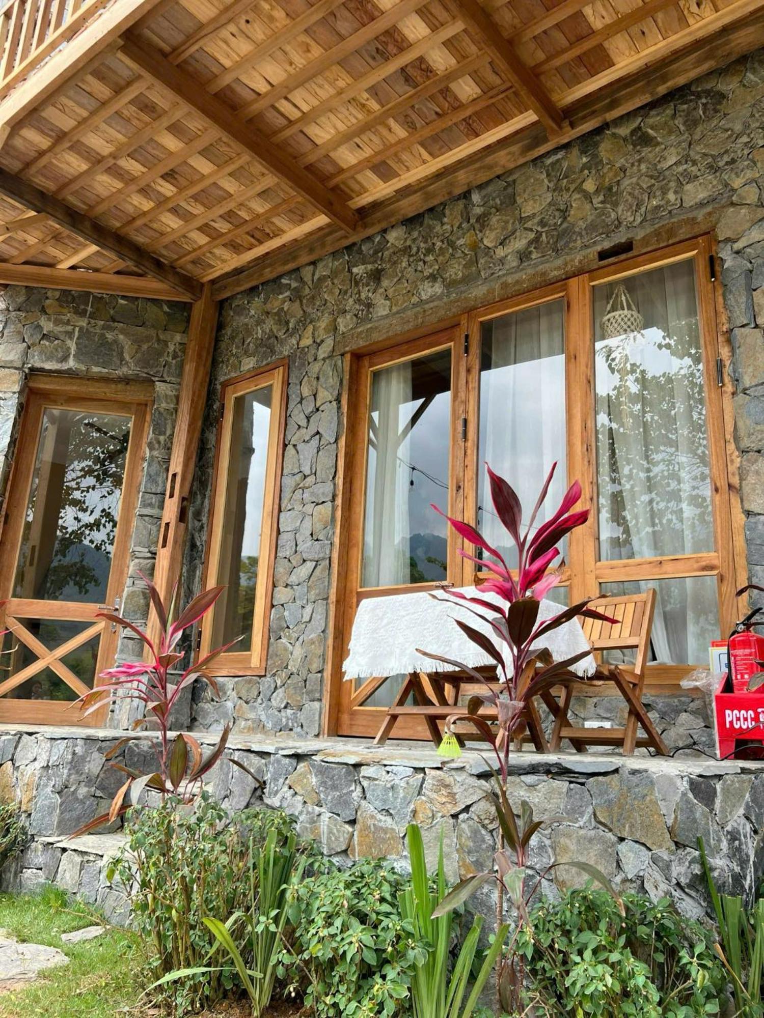 Mai Chau 4 Seasons Bungalow & Hotel ภายนอก รูปภาพ
