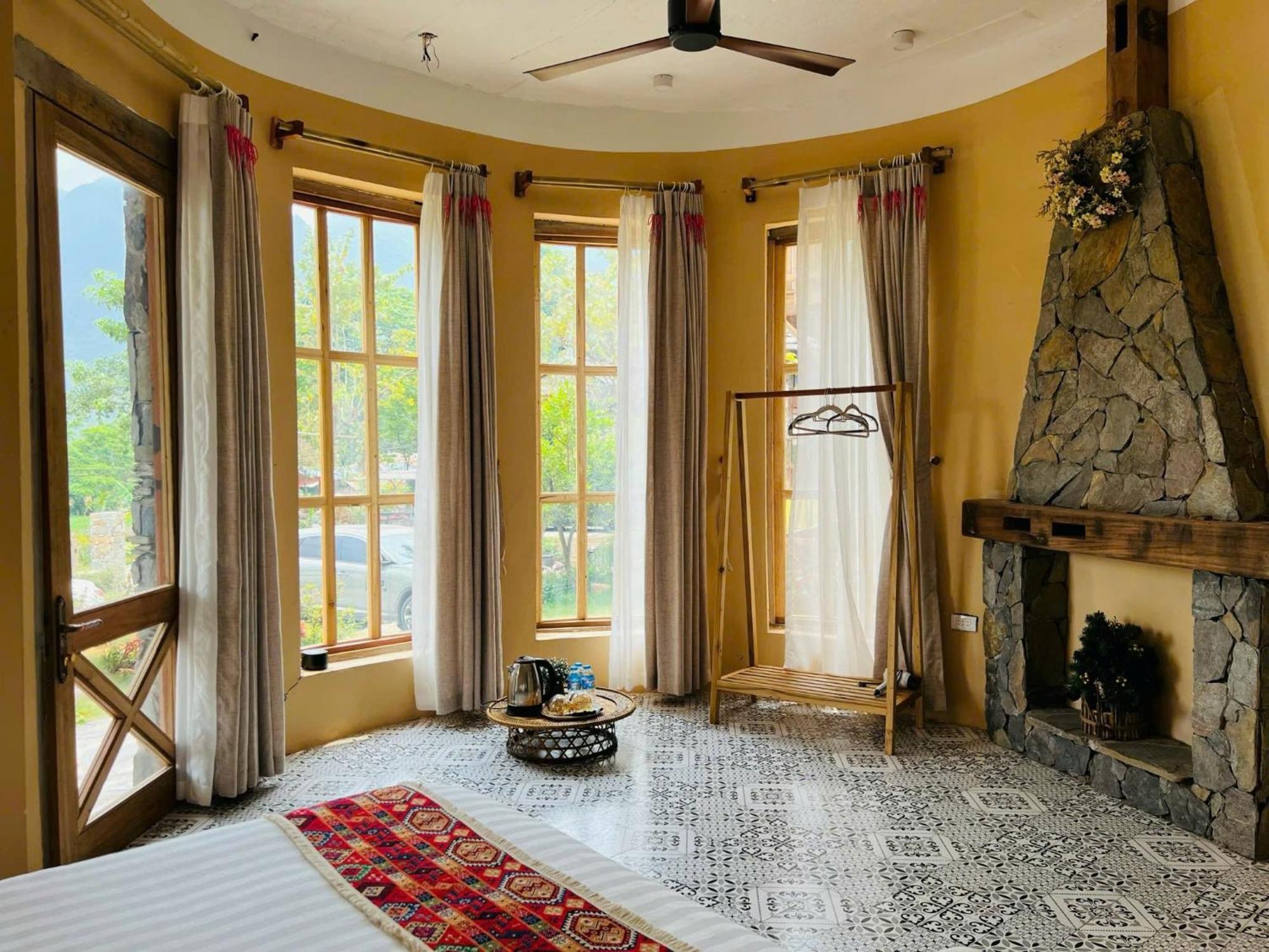 Mai Chau 4 Seasons Bungalow & Hotel ภายนอก รูปภาพ