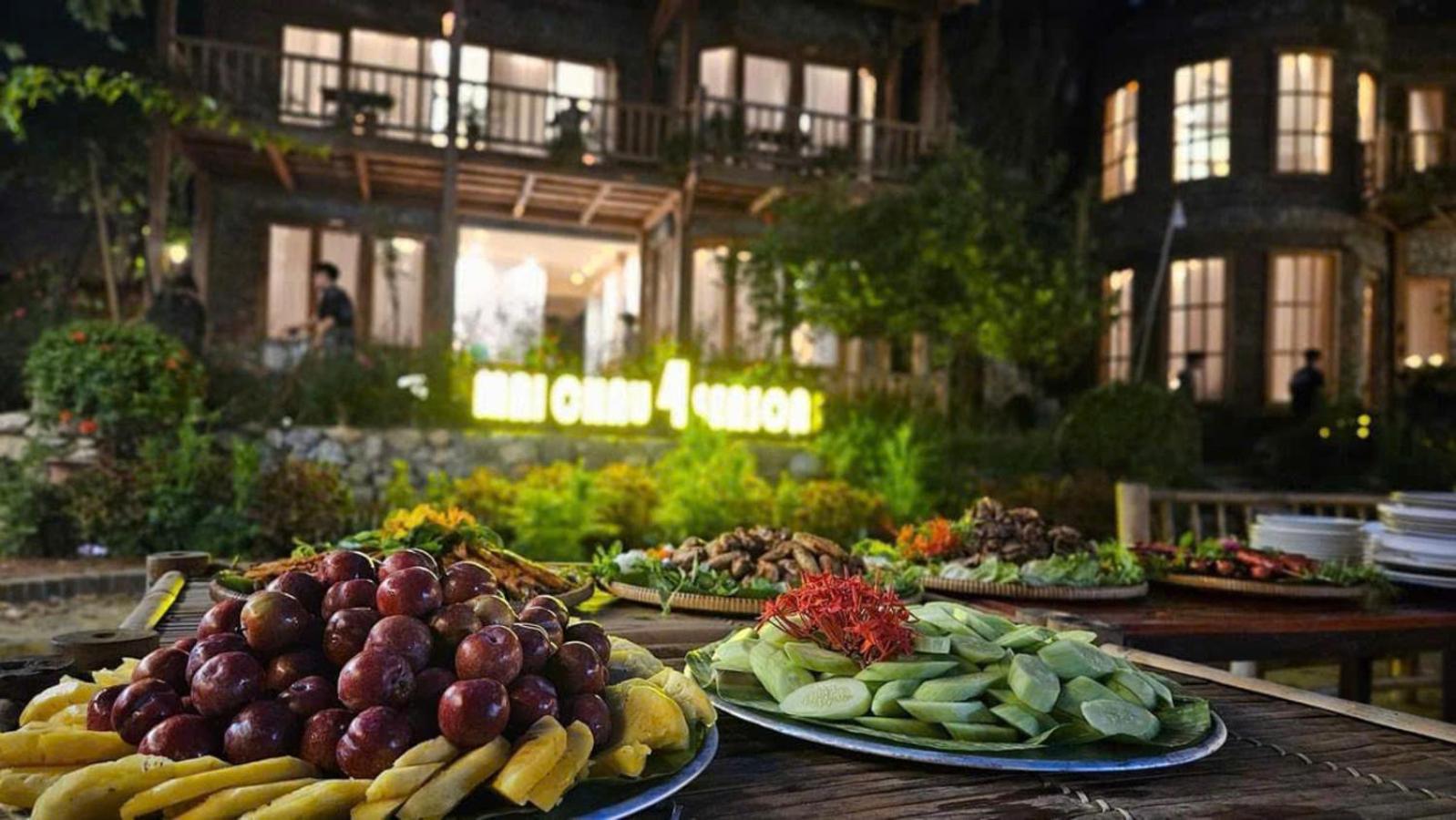 Mai Chau 4 Seasons Bungalow & Hotel ภายนอก รูปภาพ