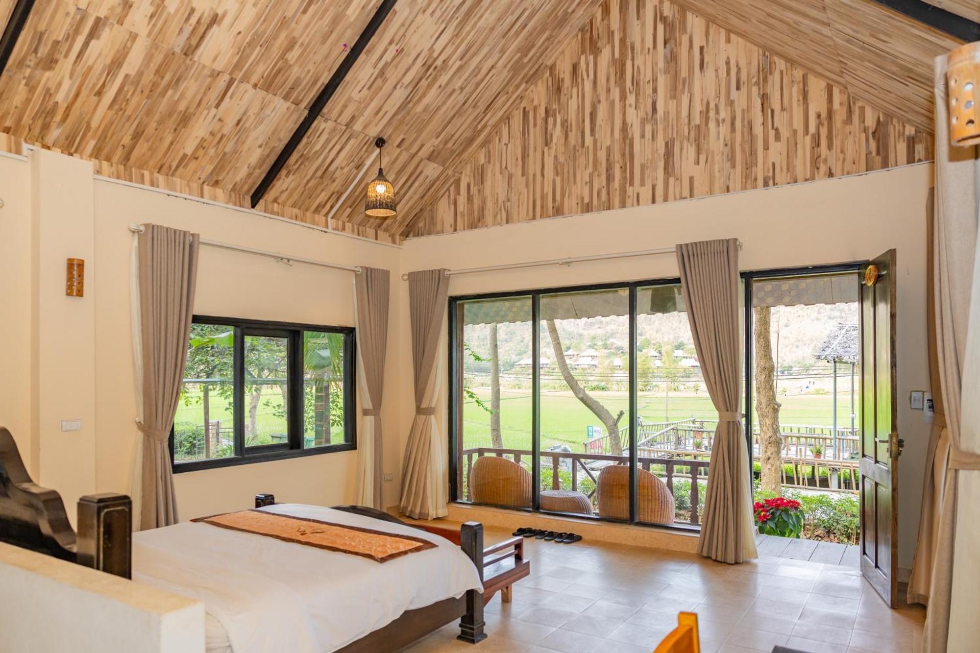 Mai Chau 4 Seasons Bungalow & Hotel ภายนอก รูปภาพ